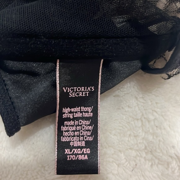Very Sexy no flaws..worn once- too big for me Vic Sec strap blk High Rise Strapp - Picture 5 of 10